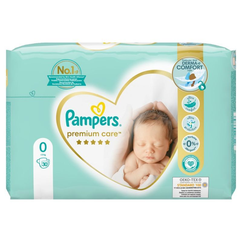 pampers wyprawka do szpitala