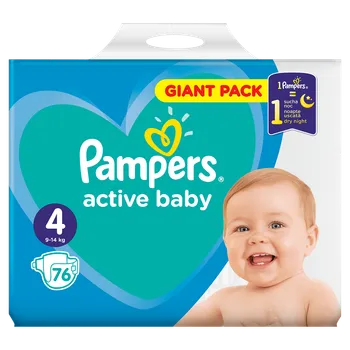 pieluchy pampers active baby premium care 4