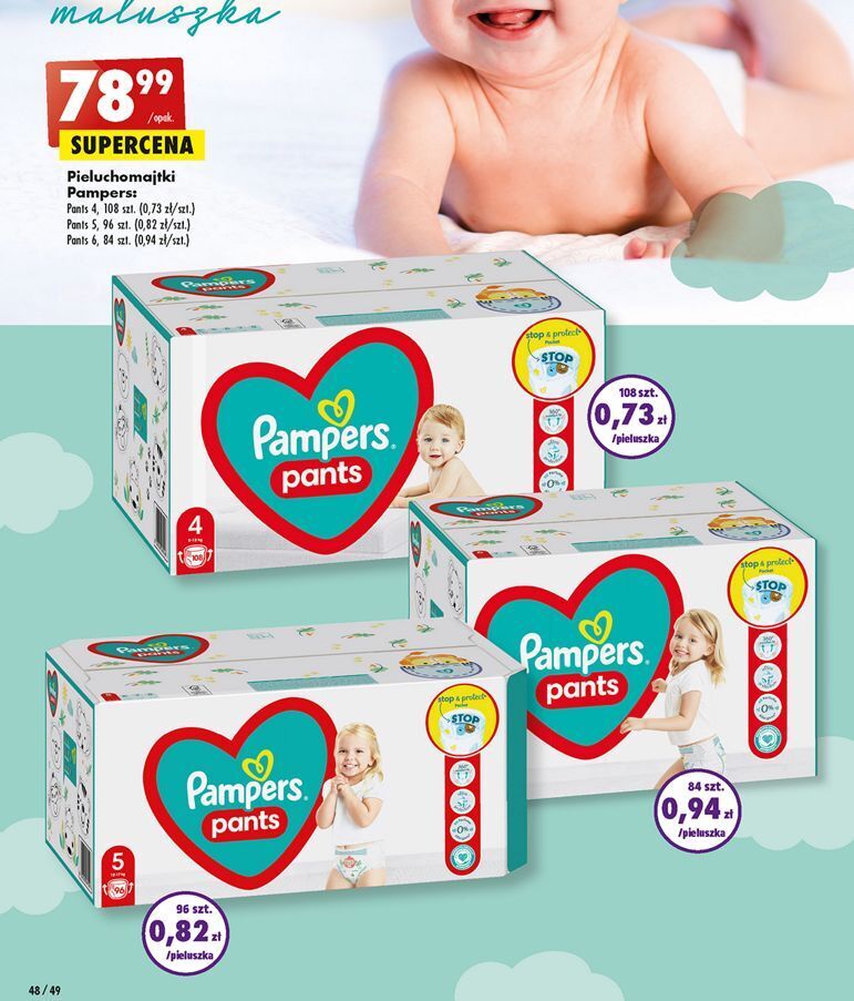 pampers mega paka 1