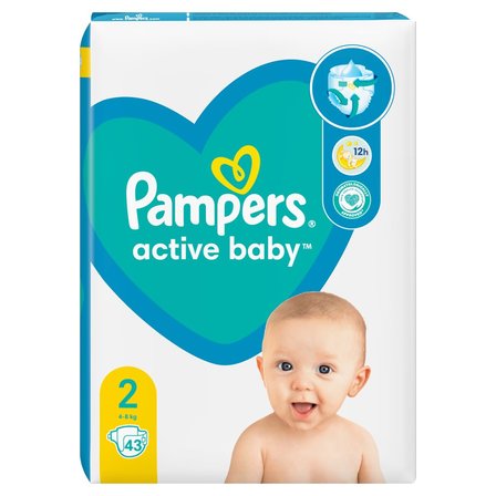 pampers active baby pieluchy jednorazowe rozmiar 5