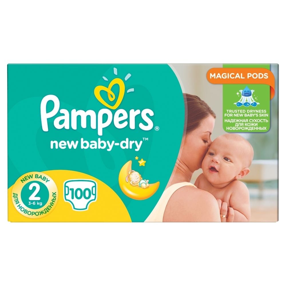 pampers new baby dry cena