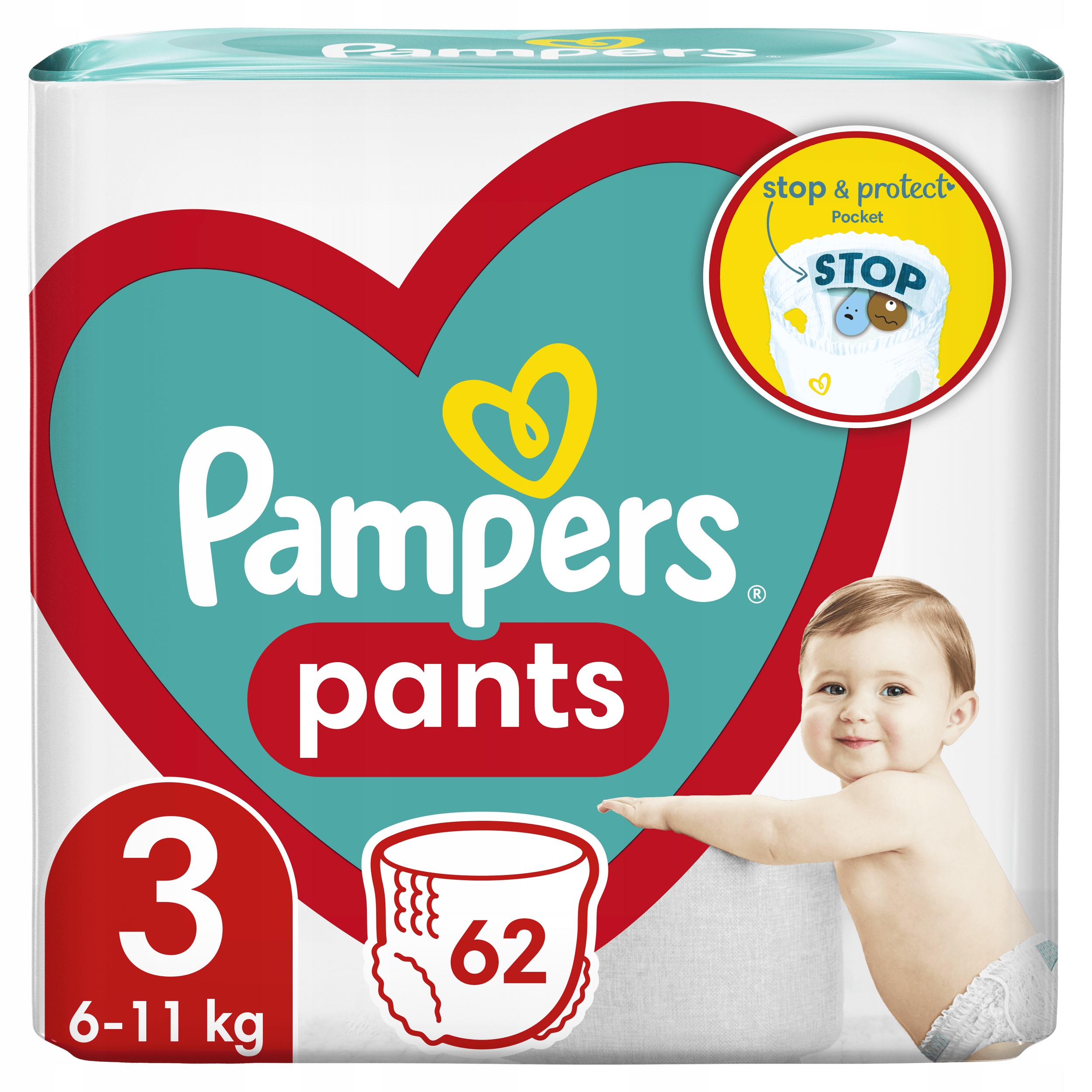 pieluchy pampers pants 6