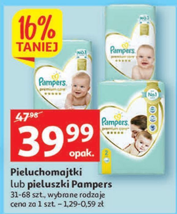 pieluchy pampers dry