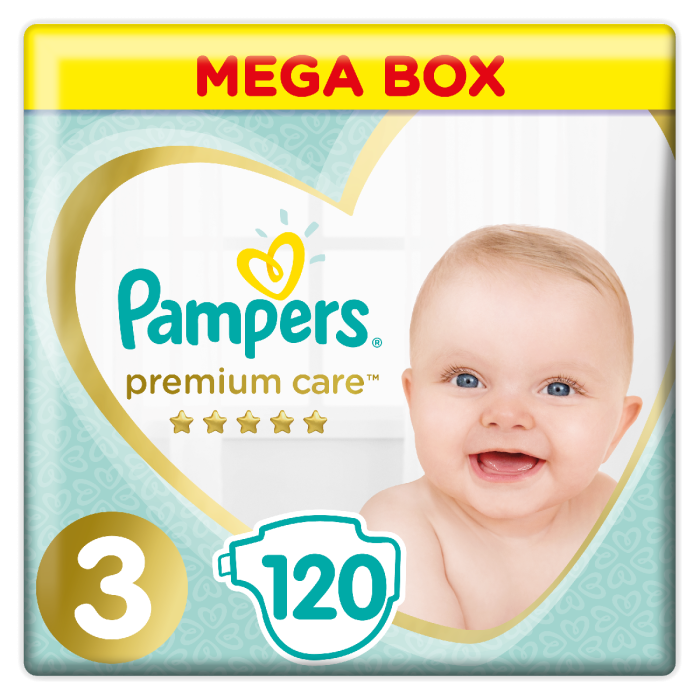 pampers guziki klipsy