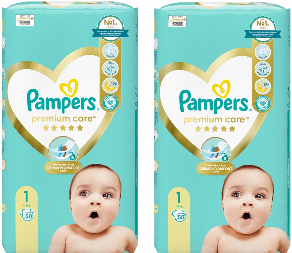 pampers 1 144 szt