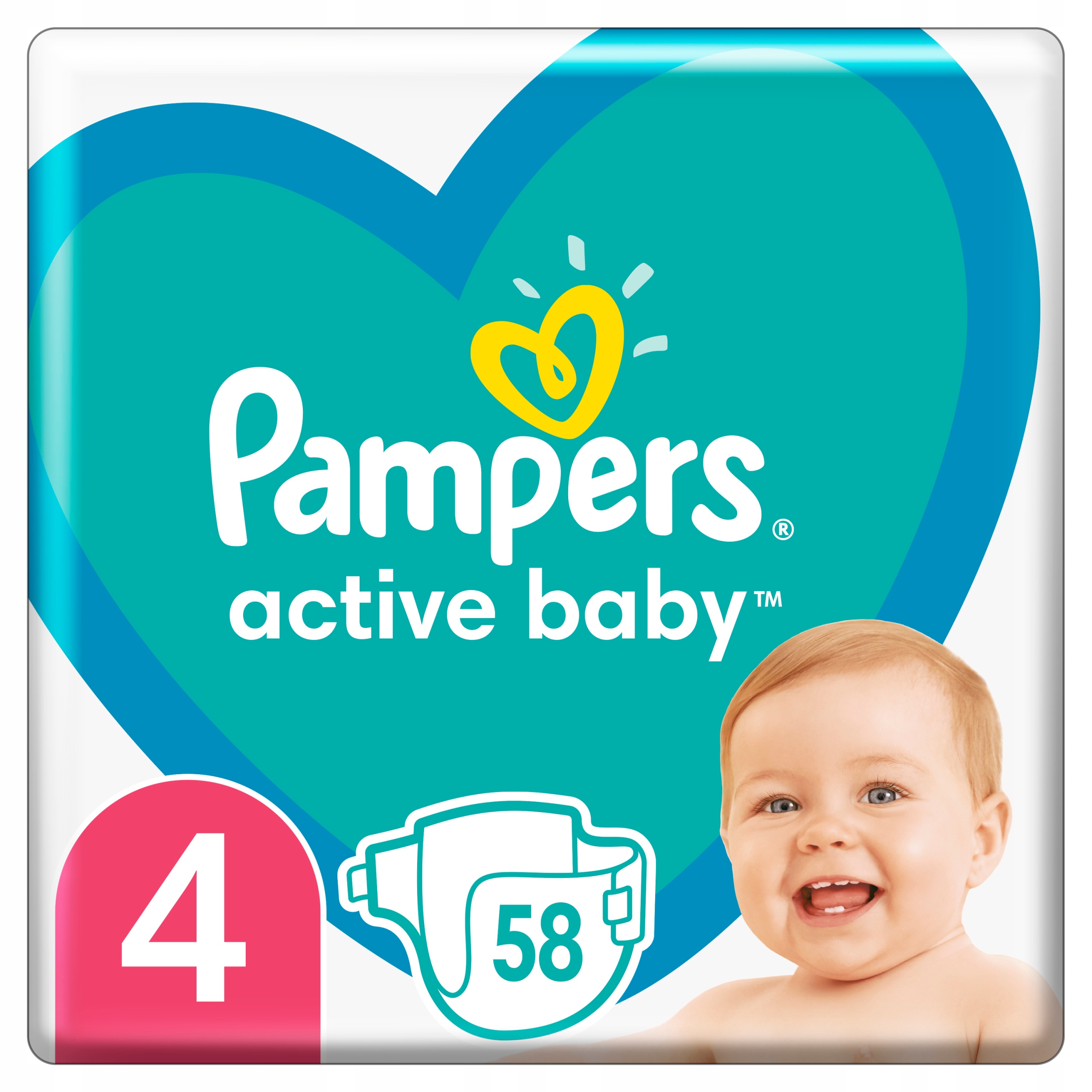 pampers 3 204 sztuk