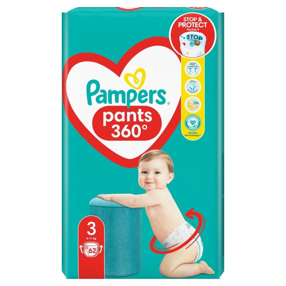 piekuchy pampers 80 szt rosman