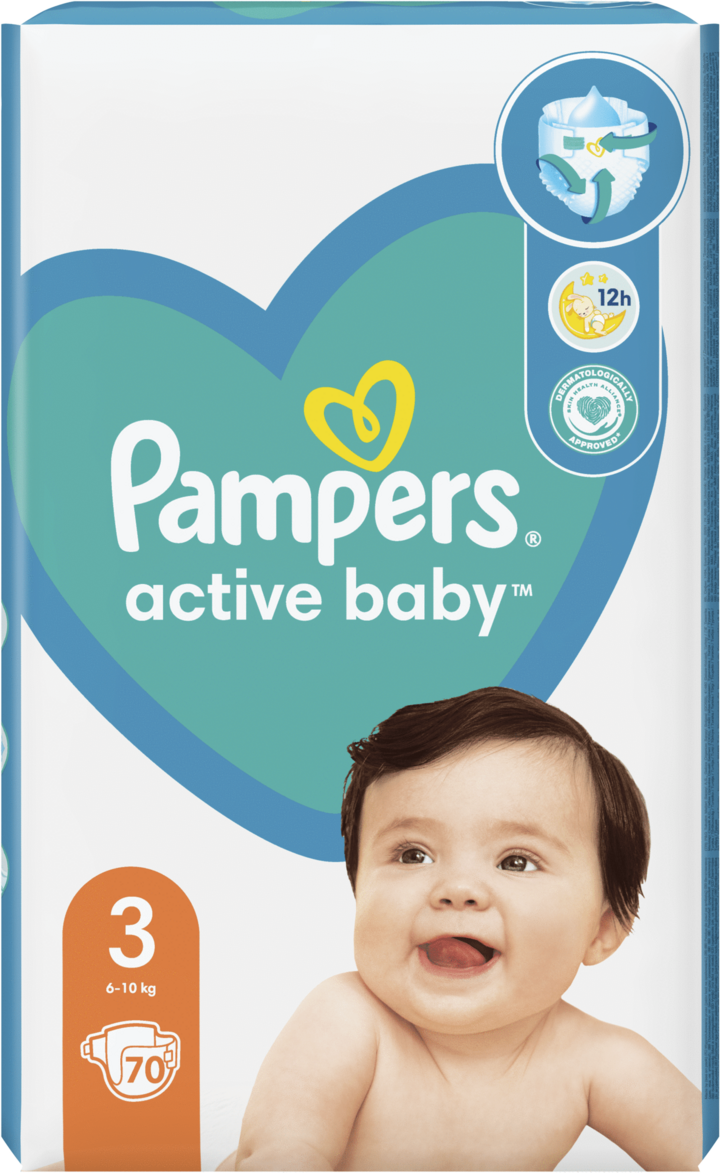 pampers baby active opinie