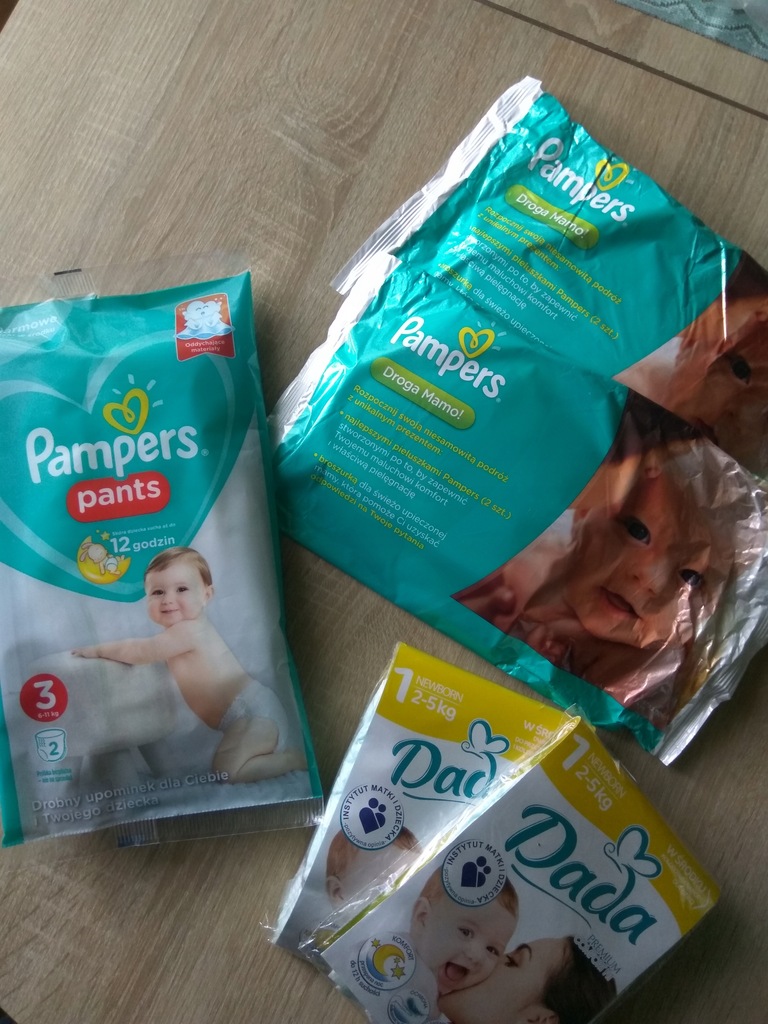 pieluszki pampers 7 allegro