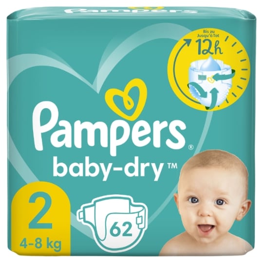 pampers 2 240 szt zapas na miesiąc