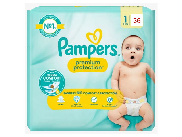 pampers a pieluchy