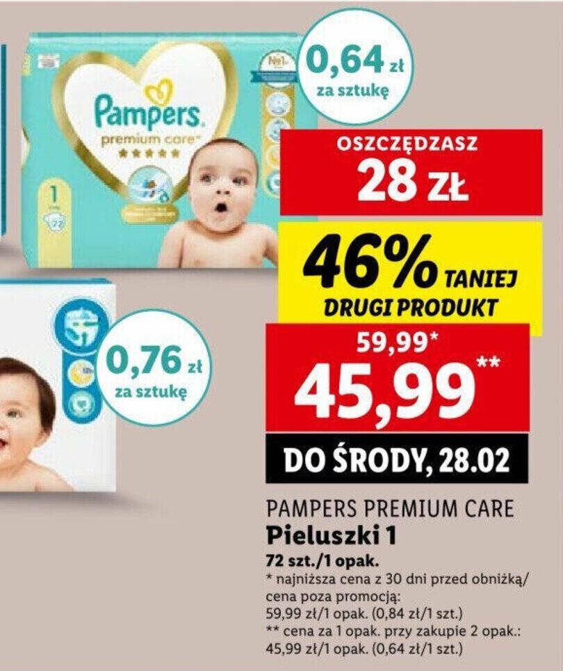 przesikany pampers