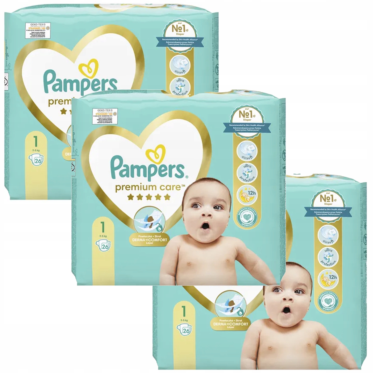 chusteczki pampers kaufland 3x48