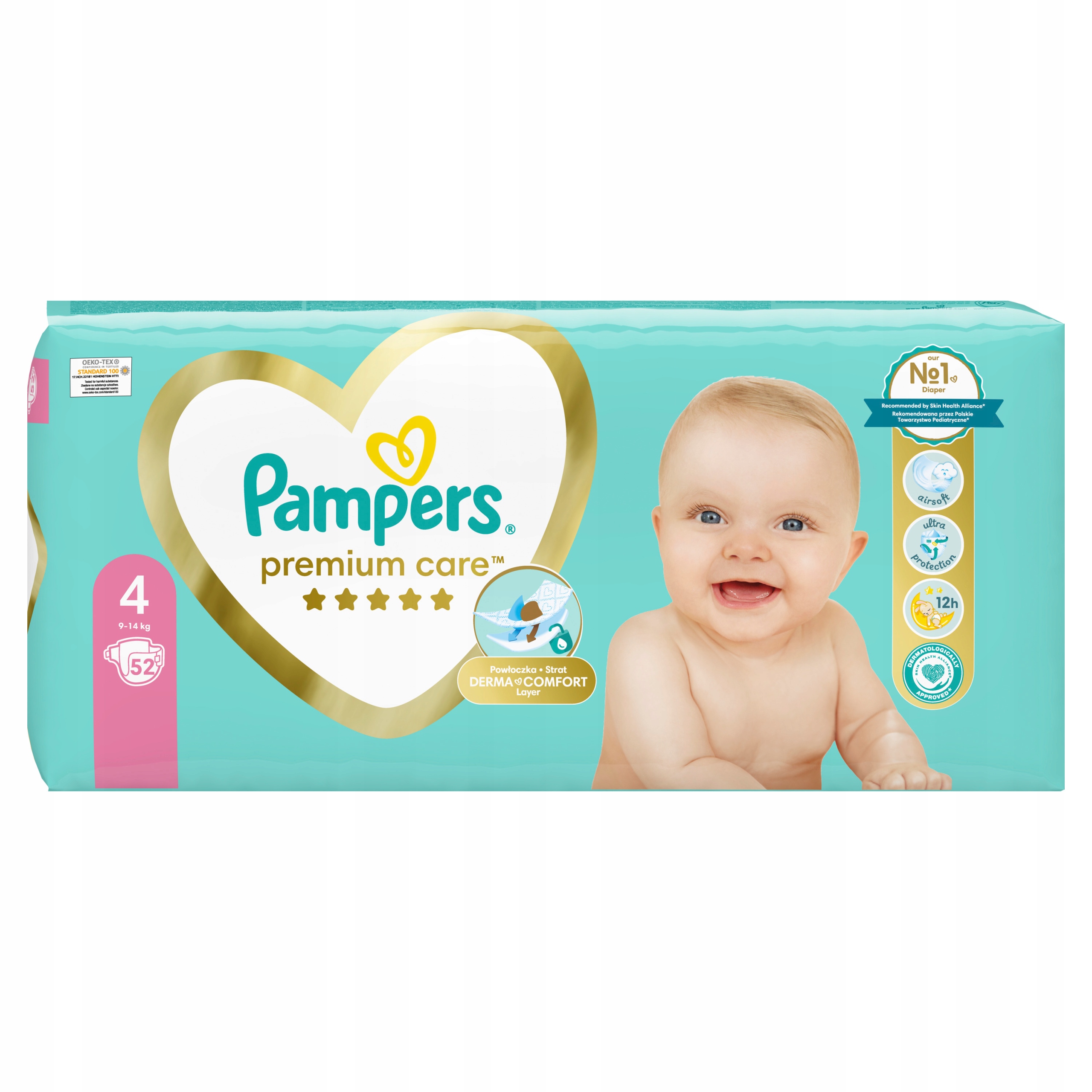 chusteczki nawilżane pampers 6x64 leclerc