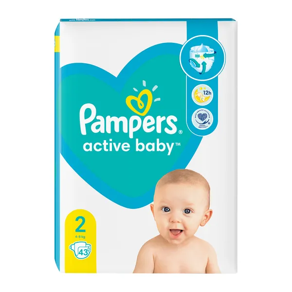 pampers baby dry cena