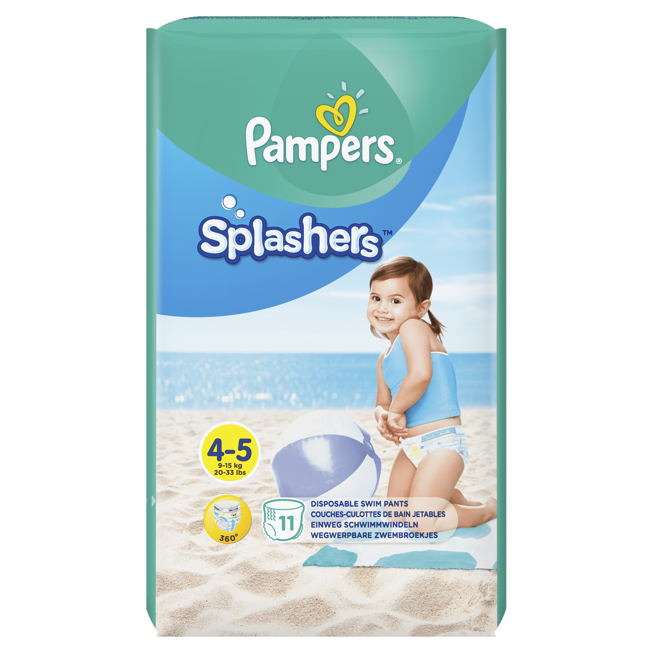 pasek na pieluchomajtkach pampers