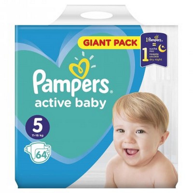 pampers sensitive chusteczki dla niemowląt 6 x 56 sztuk