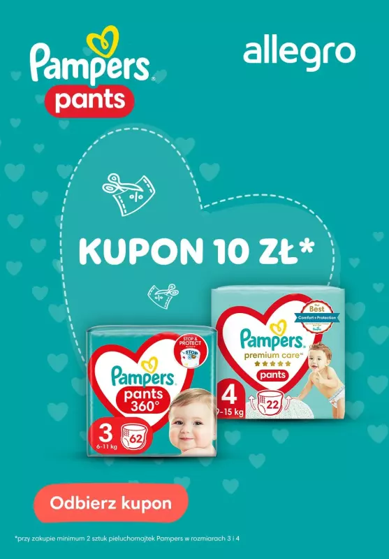 pampers new baby dry 100 szt