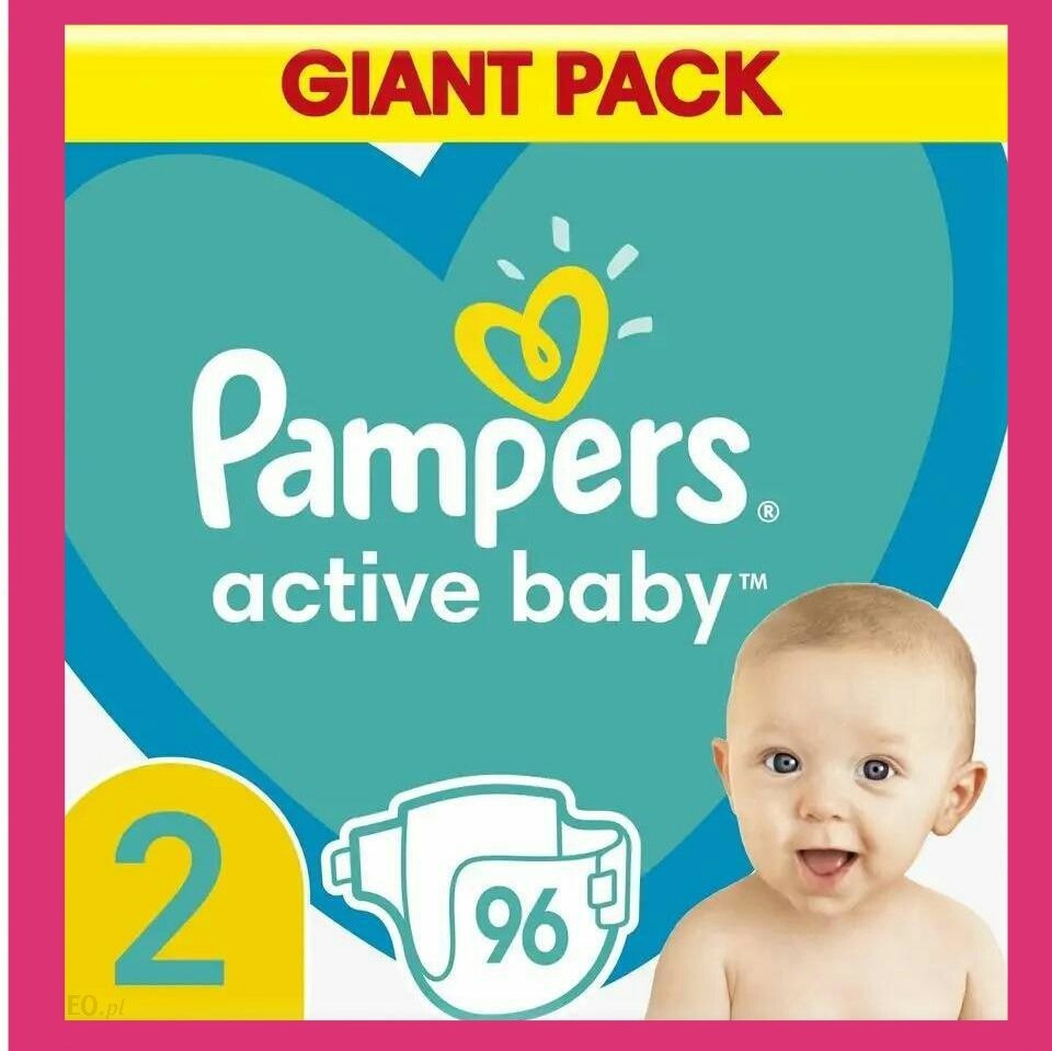 pampers zielony