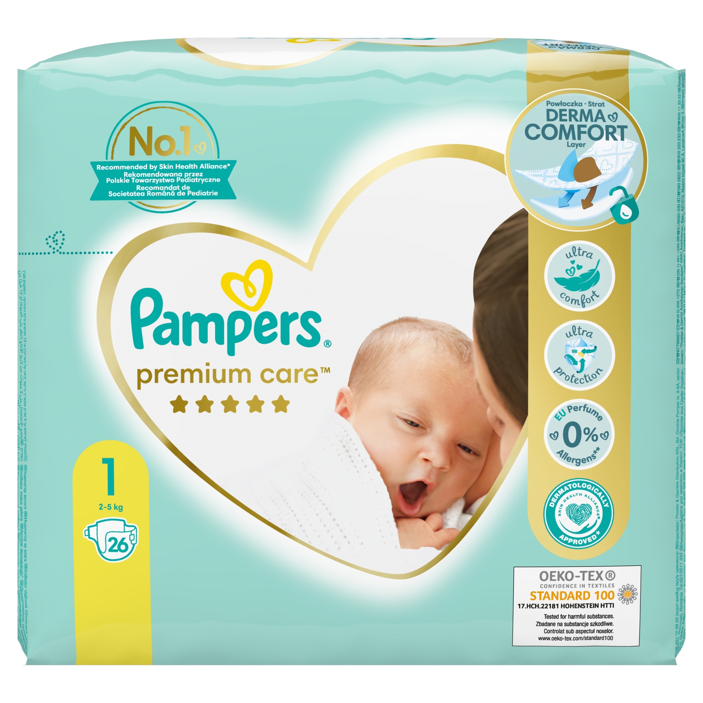 pampers rozmiary a waga