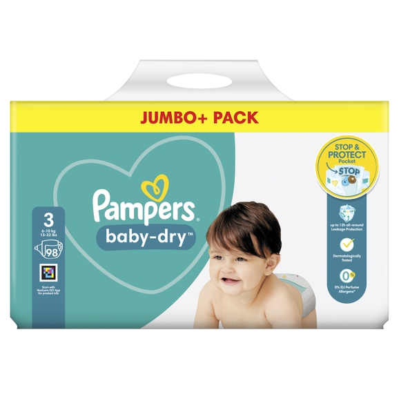 pampers feuchttücher dm