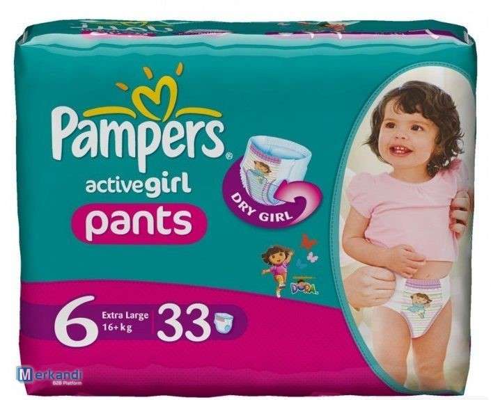 pampers gdzie przód