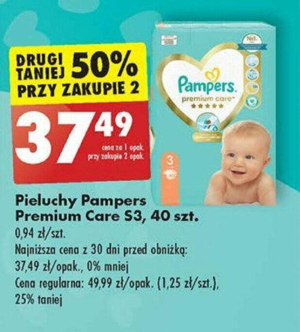 pampersy pampers 3 66 sztuk