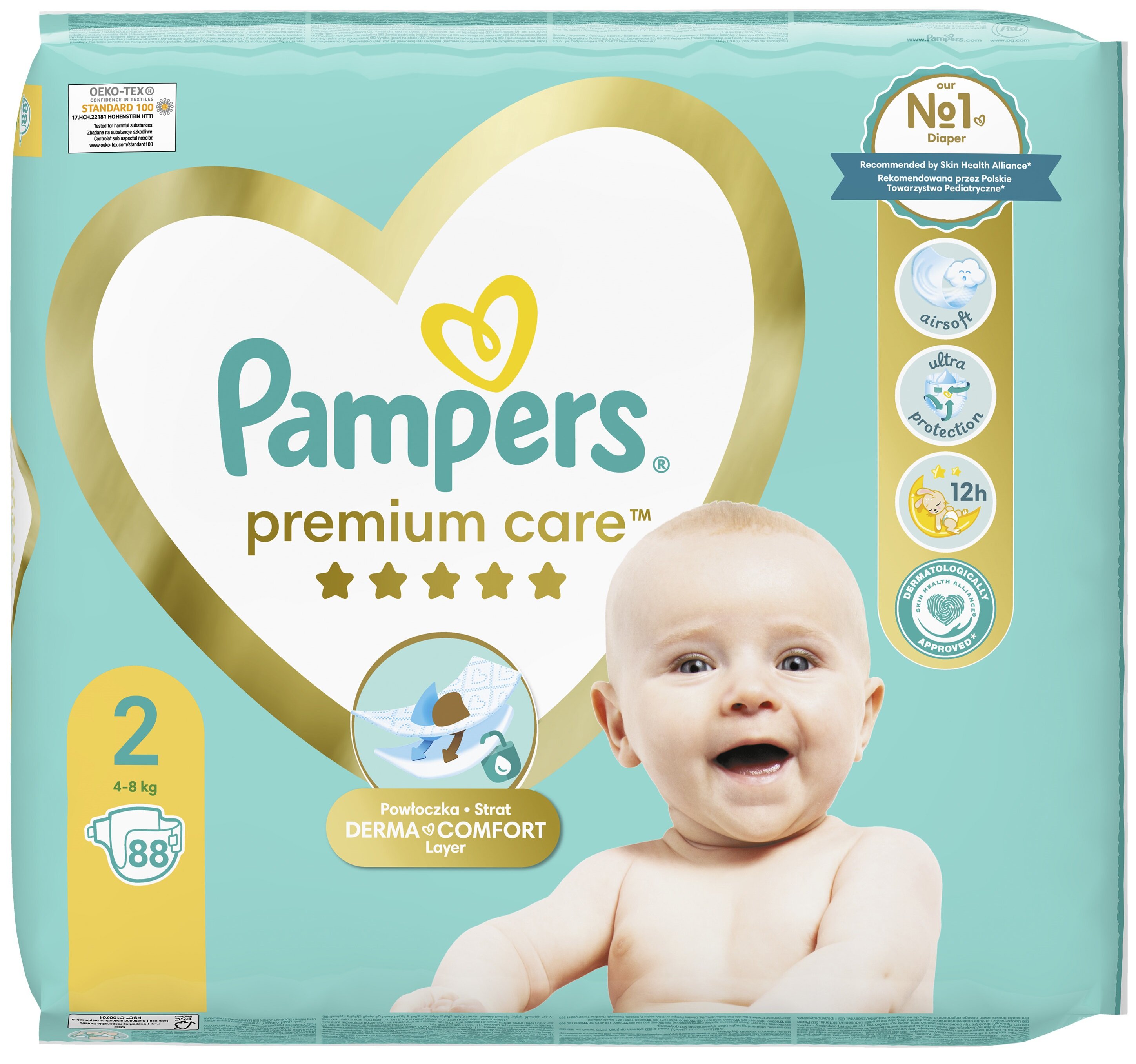 chusteczki pampers sensitive wipes