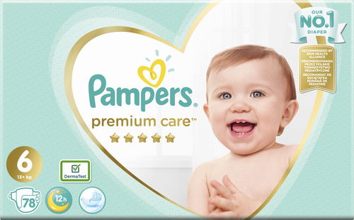 pampers premium care 1 78 ks