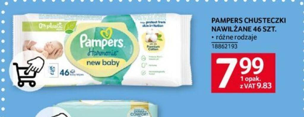 pieluchy pampers 200szt