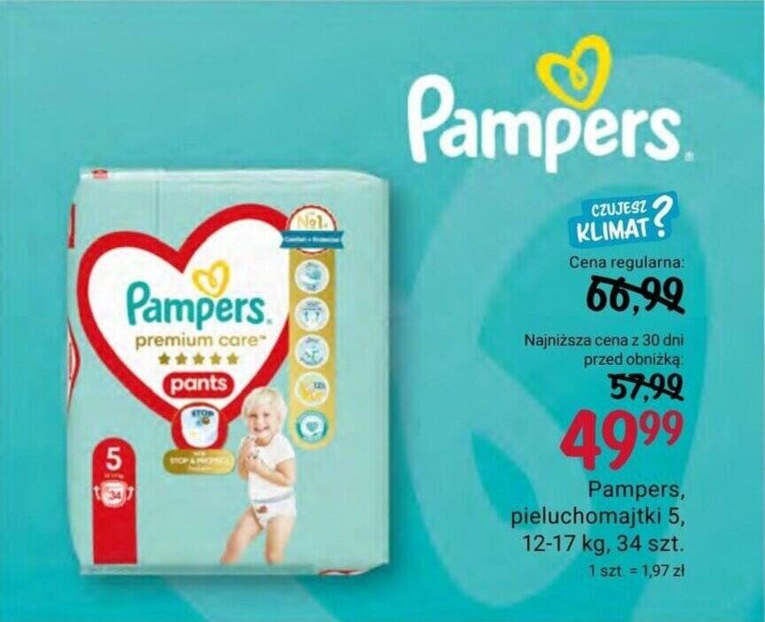 allegro pieluchy pampers 4