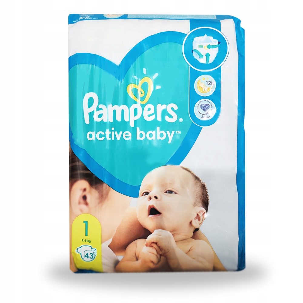 karton pieluch pampers 2