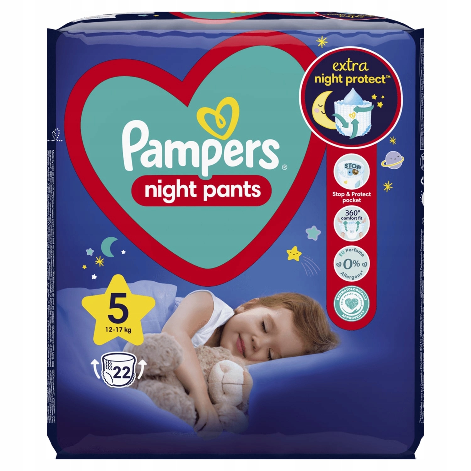 majtko pieluchy pampers all