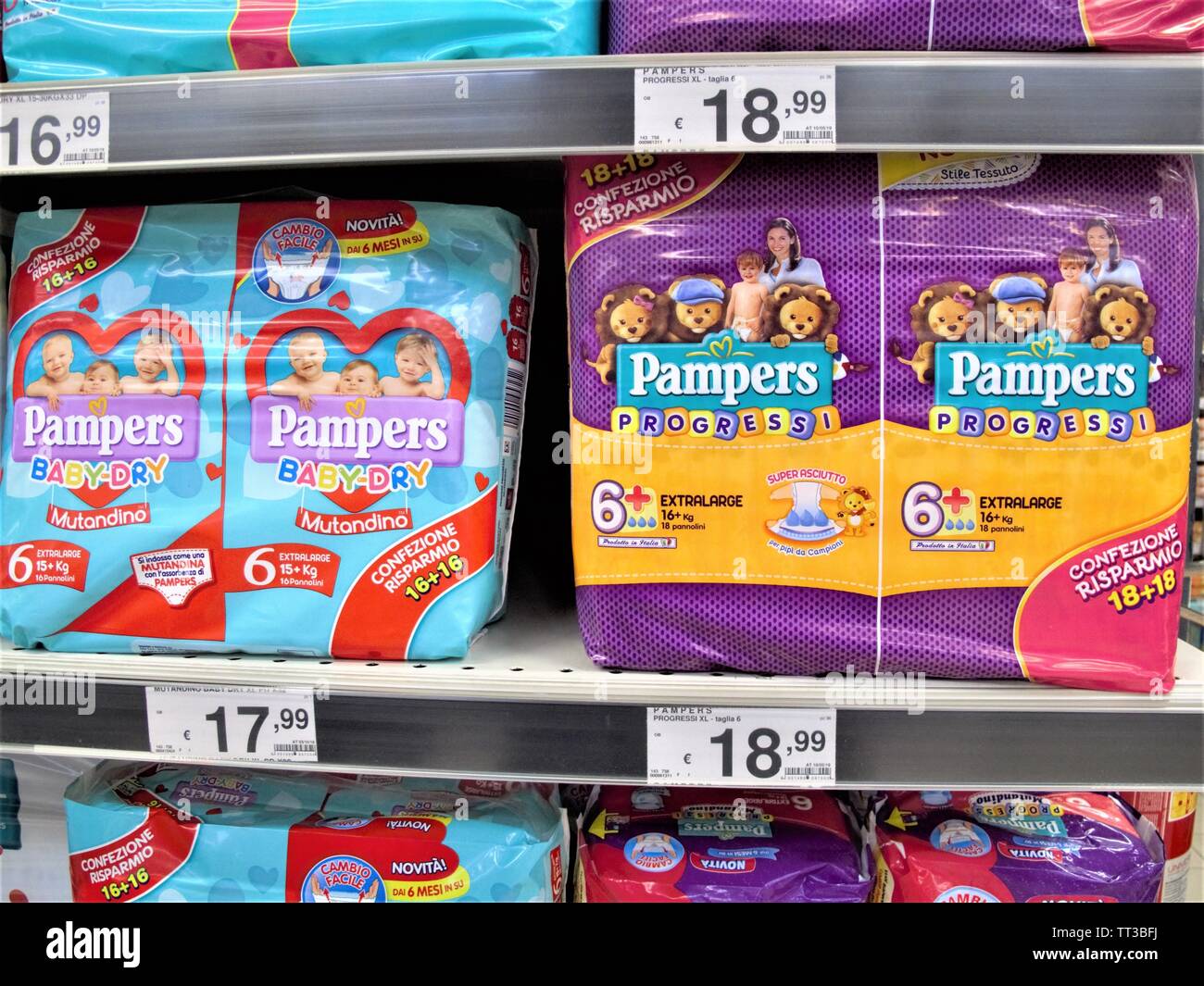 pampers cena kaufland