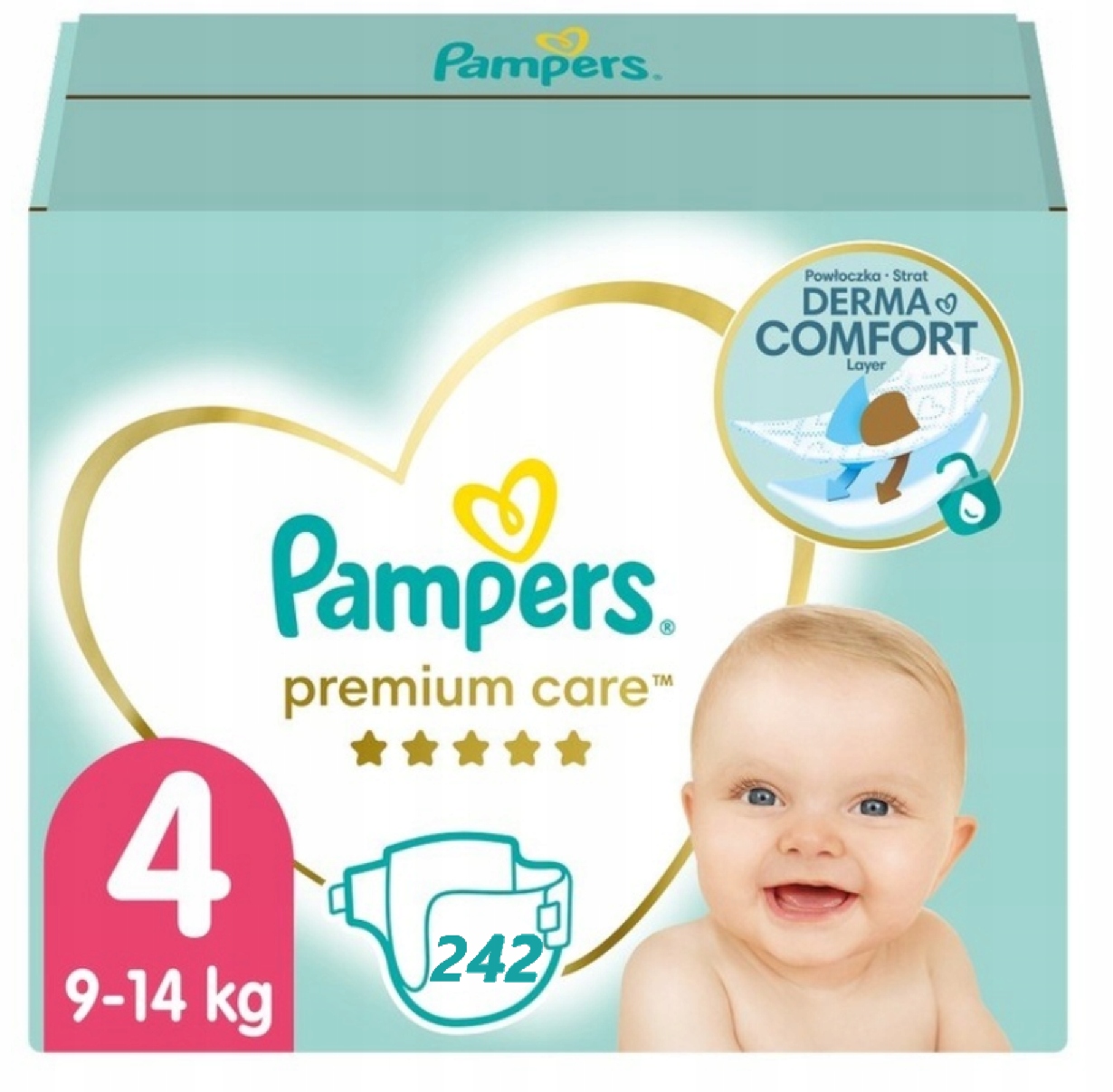 pieluchy pampers premium care 1 ceneo