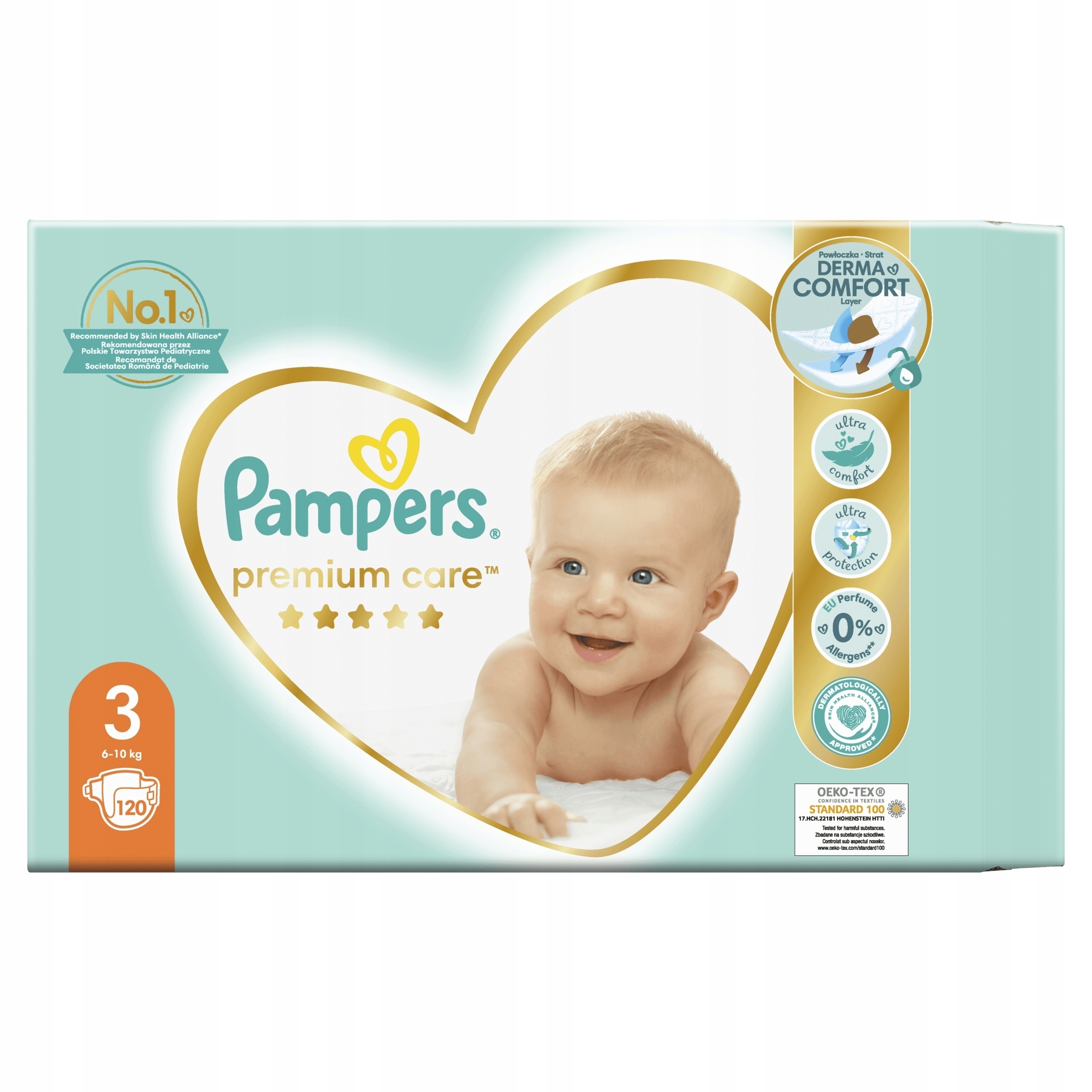 pampers new baby-dry pieluchy 3 mini 100szt