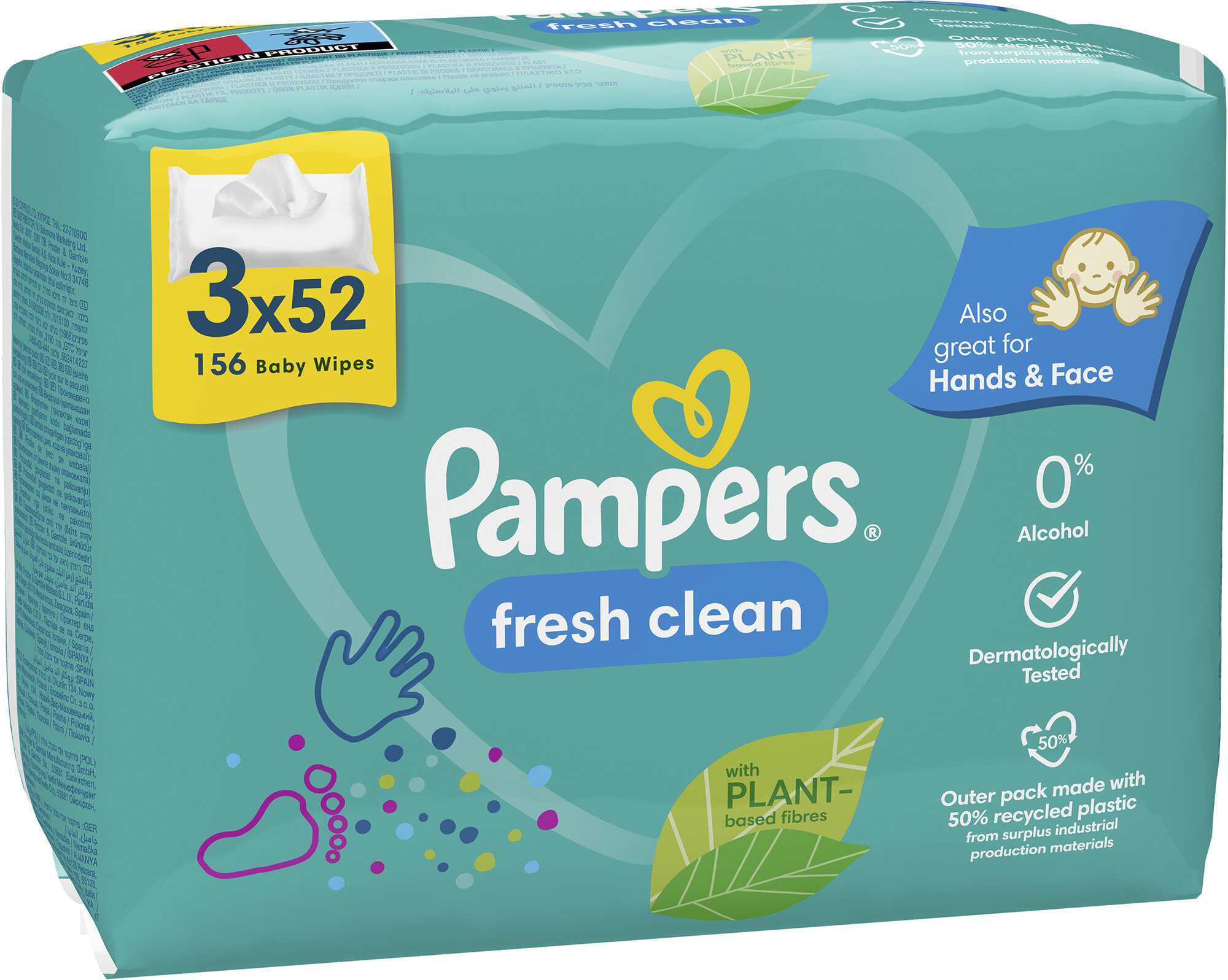 pampers sensitive chusteczki nawilżane 12szt