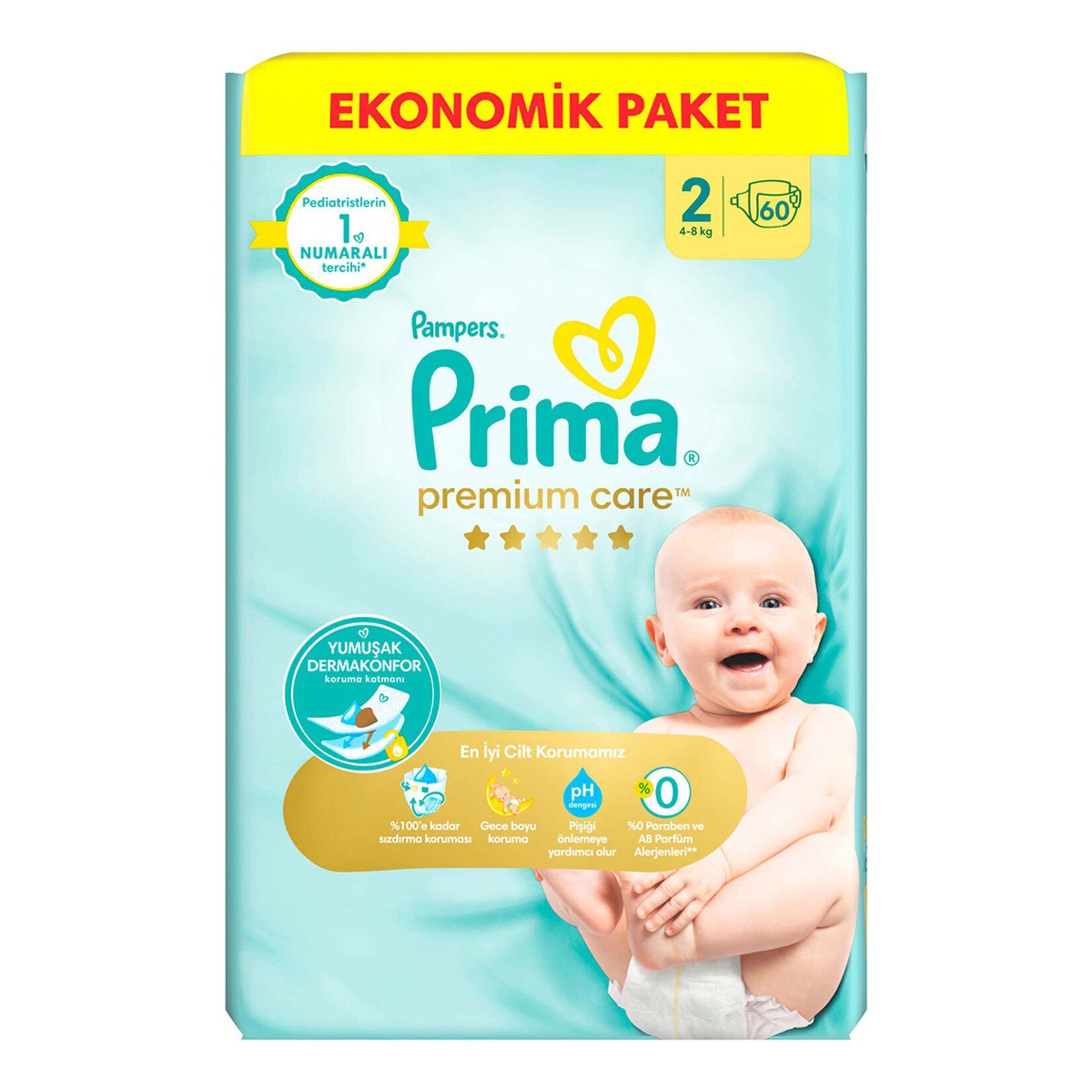 pieluszki pampers 2 mega pack