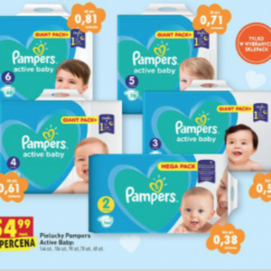 pampers 5 52 szt