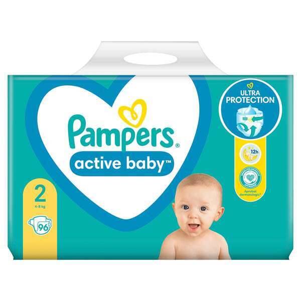 pampers active baby 4 giant box