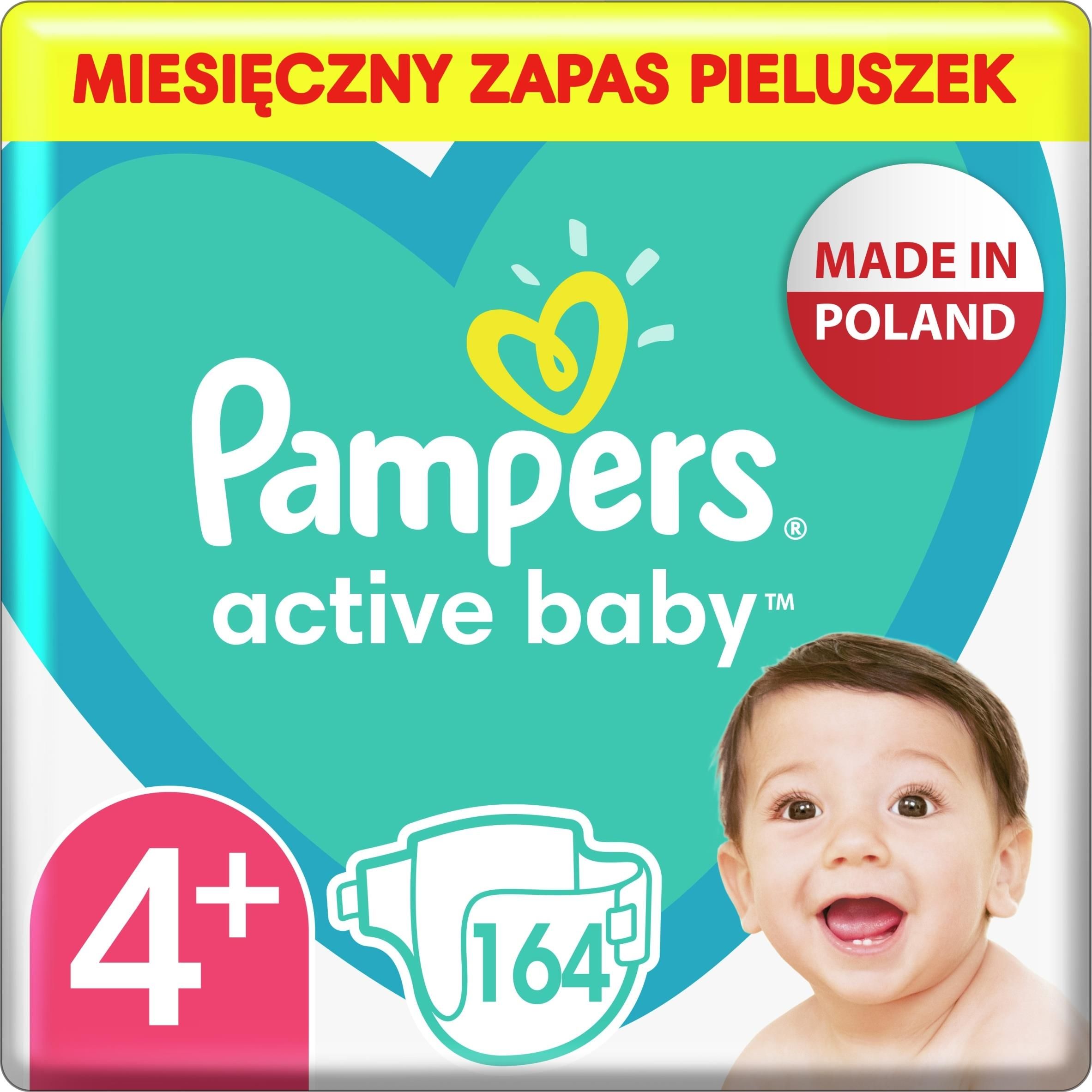 pampers placzaca pielucha