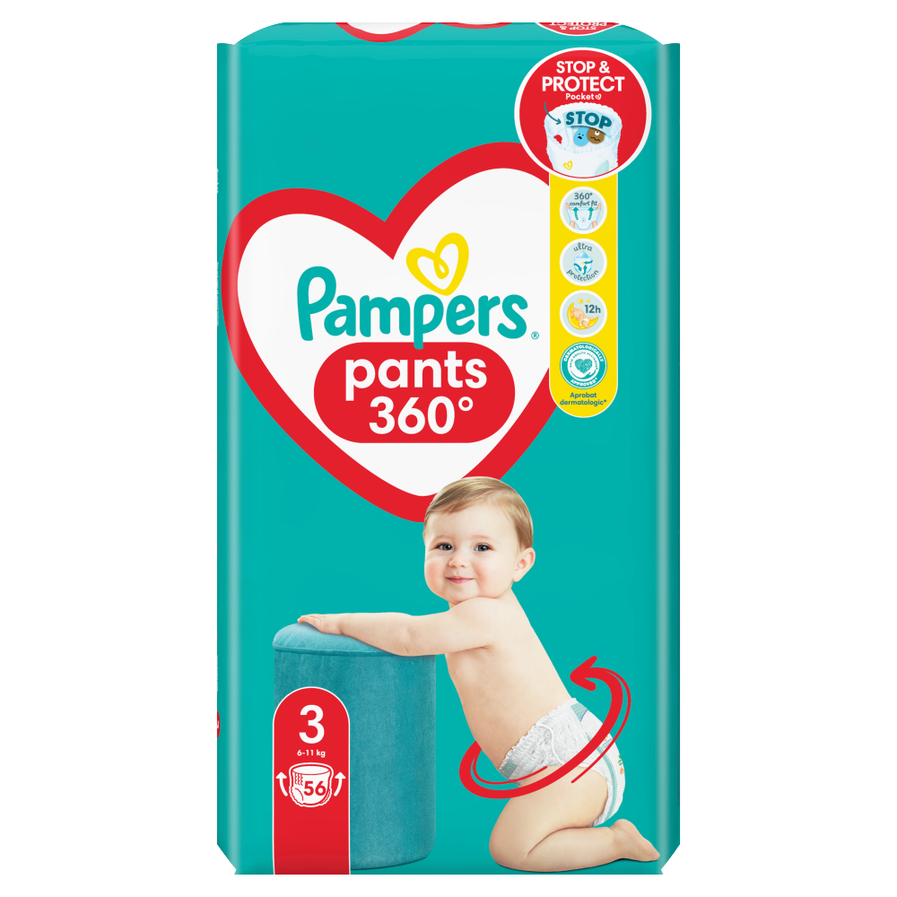pampersy pampers 3 76szt