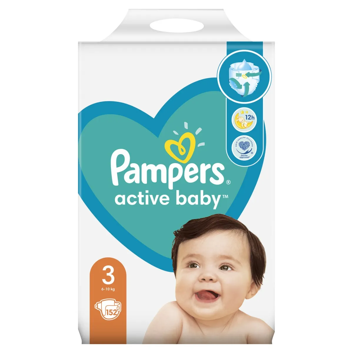 pieluchy pampers active baby nowe opakowanie