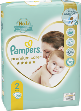 pampers premium care pieluchy jednorazowe rozmiar 2 mini 80 szt