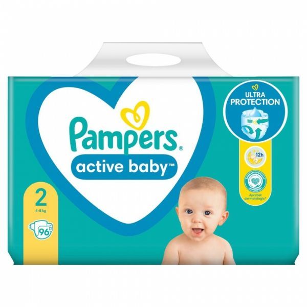 pampers premium cre zielone i biale