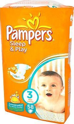 pampers 26 sztuk nr 3