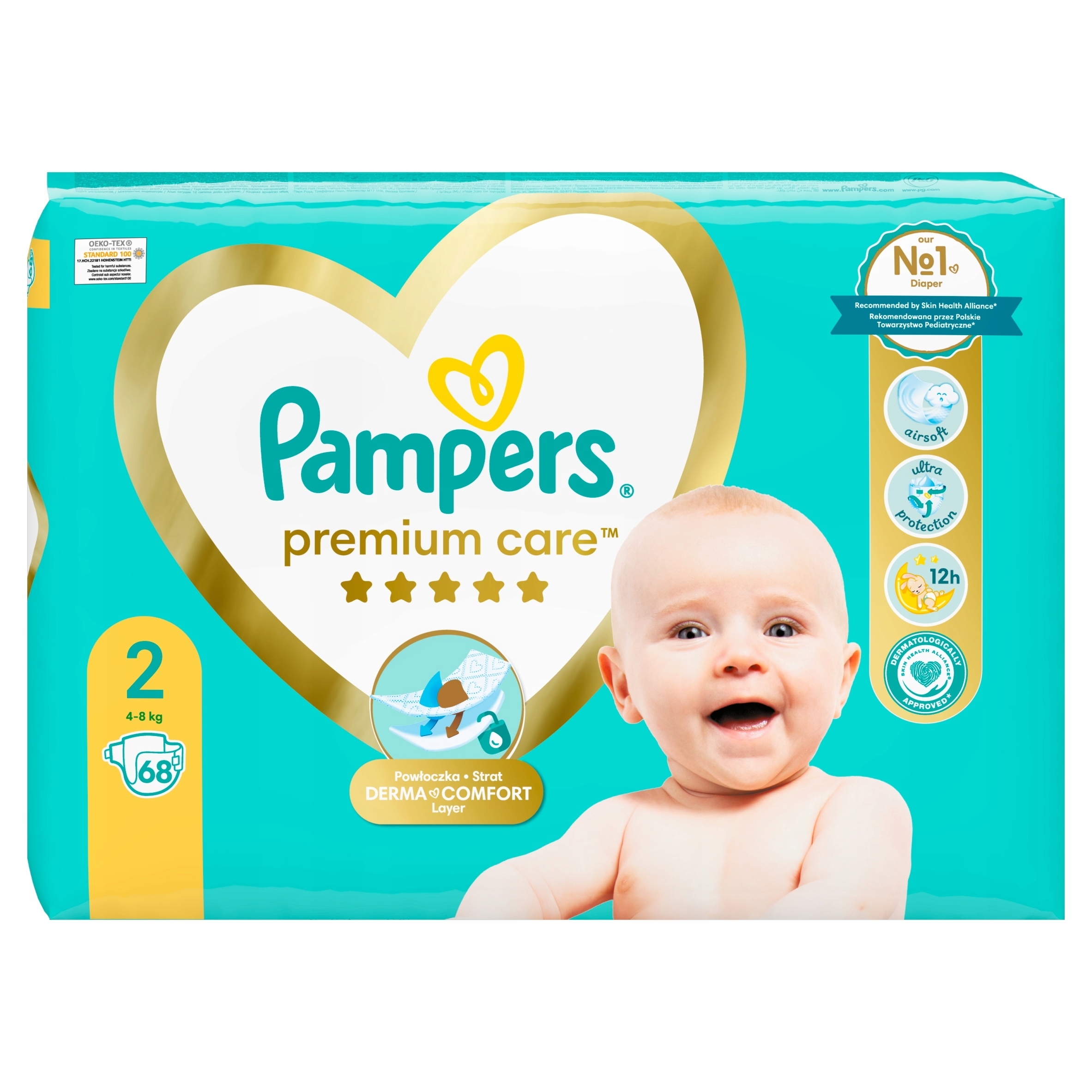 pampers mega rozmiar 2