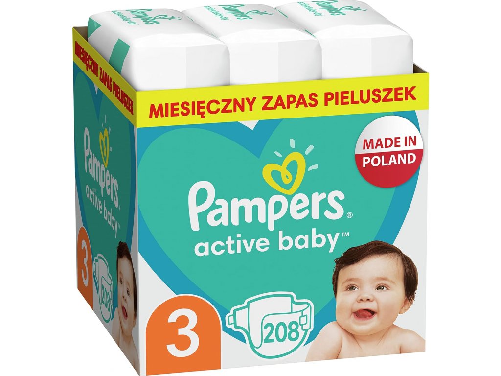 pampers active baby 4 plus promocja