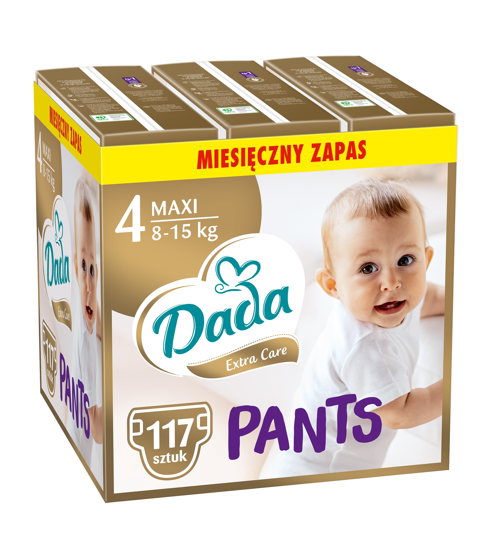 pieluchomajty 4 pampers 49szt