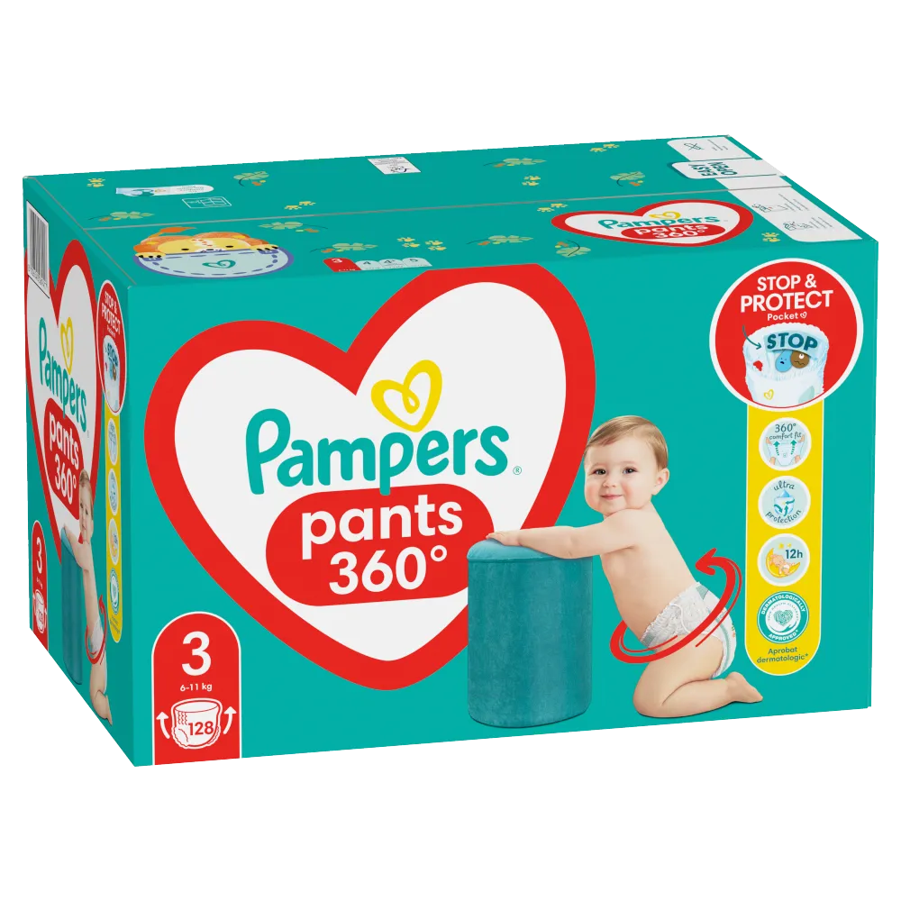 pieluchomajtki pampers mega box 4+